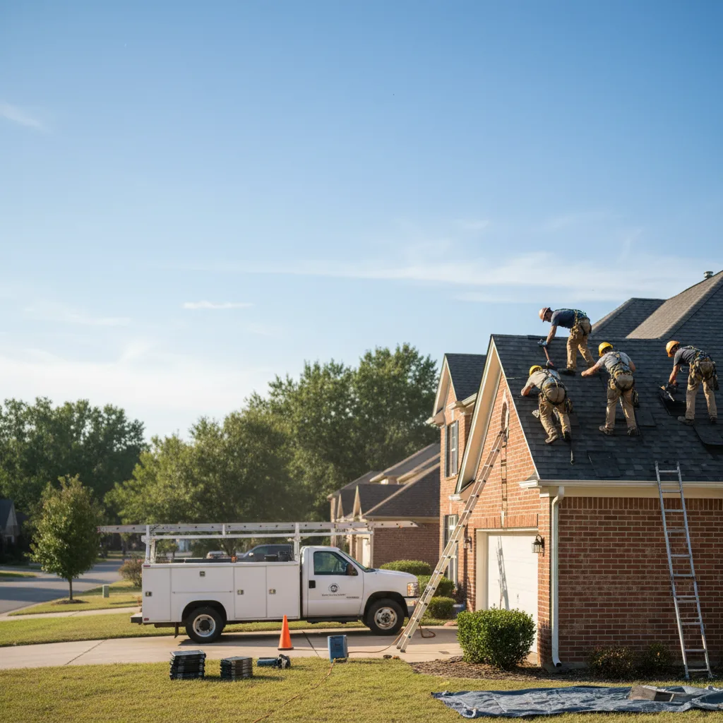 Roof Repair in Harleton